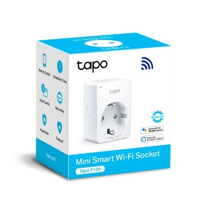 Tomada inteligente WiFi Tp-Link Tapo P100 Tomada inteligente WiFi Tp-Link Tapo P100
