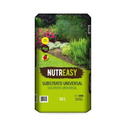 Embalagem de substrato universal de 50 litros para plantas, marca Nutreasy