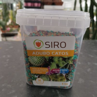 Adubo granulado catos e suculentas 1kg