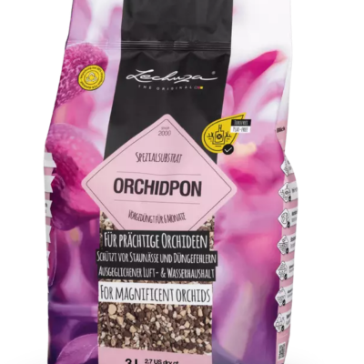 Saco de substrato especial para orquídeas Lechuza Orchidpon 3 litros