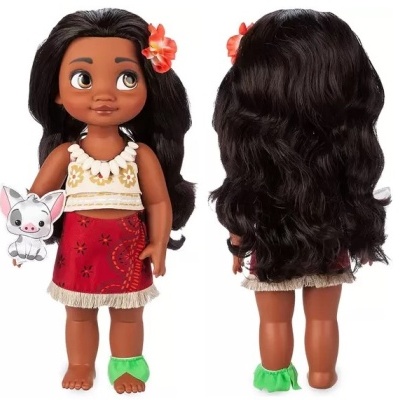 Boneca Vaiana Coleção Animators - 39cm, oficial Disney Store, receba em 7 dias
