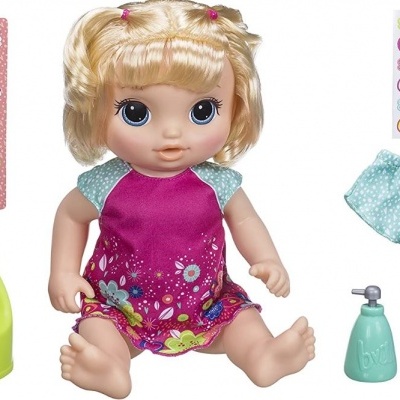 Boneca Baby Alive Ensina a fazer Xixi - Hasbro, hora do Xixi Baby Alive