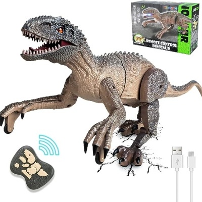 Figura de brincar, Dinossauro T-Rex Telecomandado 48cm, com som e luzes