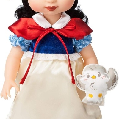 Branca de Neve Boneca Coleção Animators - 39cm, Boneca Branca de Neve oficial Disney Store,  receba em 7 dias