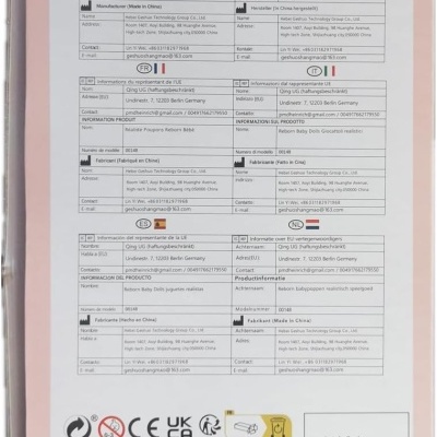 Boneca Bebé Reborn 55cm em Silicone Vinílico com acessórios, feito a mão, olhos abertos, bebé realista