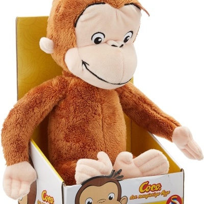 George o Curioso Peluche 26cm, Oficial