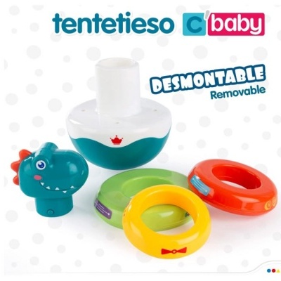 Brinquedo de bebé Dinossauro Sempre em Pé - envio imediato