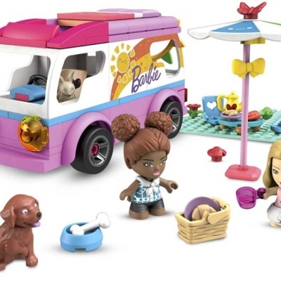 Barbie Supercaravana de aventuras Construx 123 peças