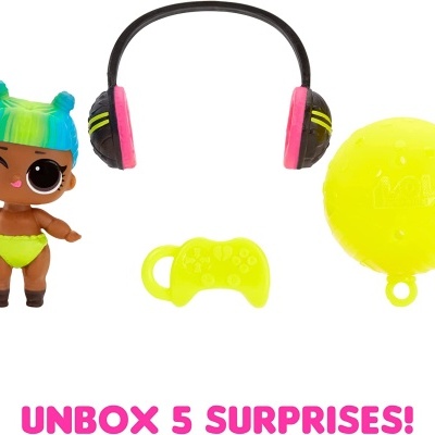 LOL Surprise Sooo Mini Lil Sister, Serie 1, com 5 surpresas, Edição Limitada,