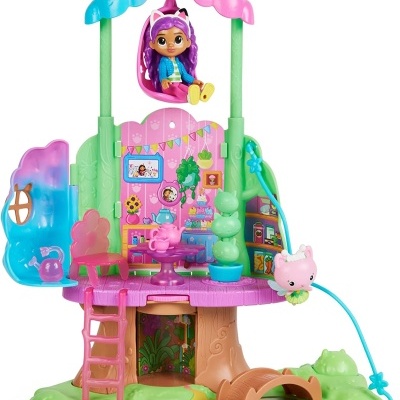 Casa de Bonecas Gabby's Dollhouse, Casa na Arvore da Hadigata, envio imediato