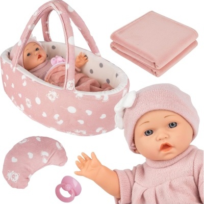 Kit para Boneca Reborn de 30cm, 05 peças, com boneca