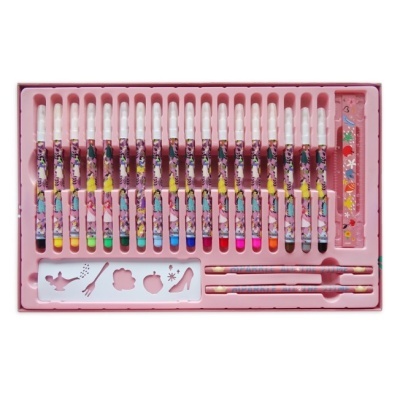 Maleta/Estojo de Pintura 98 Peças Princesas Disney, Item oficial Disney