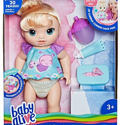 Baby Alive Fralda Mágica, eletrónica, fala +20 frases