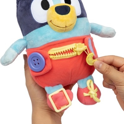 Peluche Bluey/Bingo Bebé para vestir e brincar, item autêntico 25cm