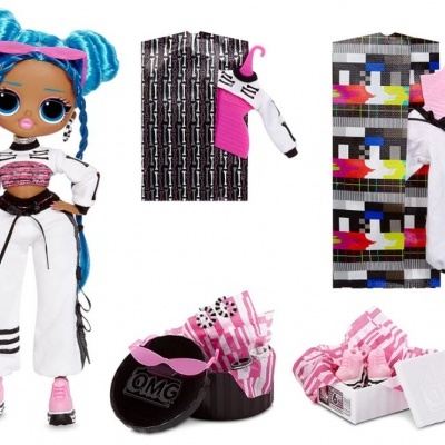 LOL Surprise OMG 2pçs Roller Chick + Chillax - 2 Bonecas LOL O.M.G.