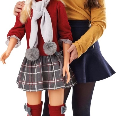 Rosaura Boneca tamanho real, boneca 105cm, boneca realista de 1 metro, fala 20 frases