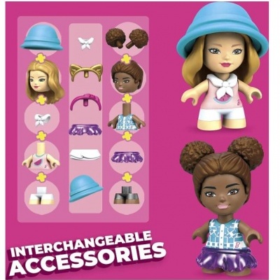 Barbie Supercaravana de aventuras Construx 123 peças