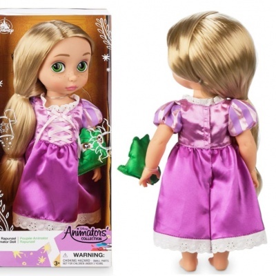 Boneca Rapunzel Coleção Animators - 39cm, oficial Disney Store, receba em 7 dias