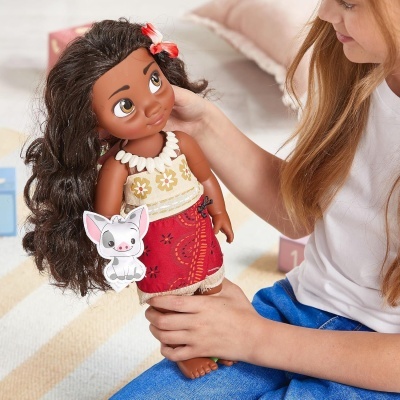 Boneca Vaiana Coleção Animators - 39cm, oficial Disney Store, receba em 7 dias