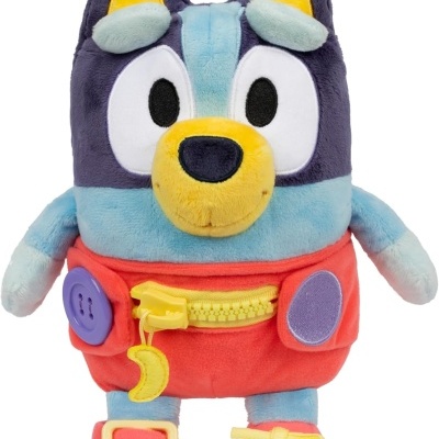 Peluche Bluey/Bingo Bebé para vestir e brincar, item autêntico 25cm