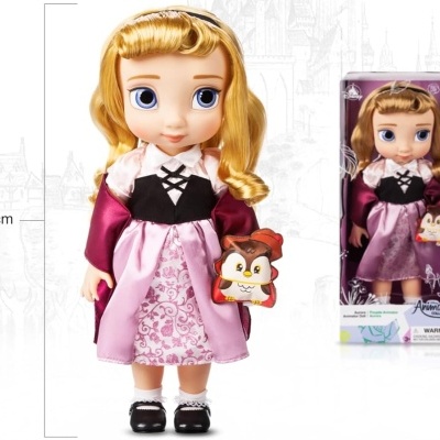 Boneca Aurora, Bela Adormecida Coleção Animators - 39cm, Boneca Bela Adormecida oficial Disney Store,  receba em 7 dias