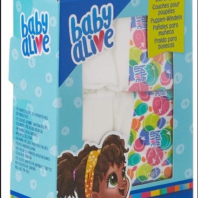 Baby Alive Recarga de Fraldinhas