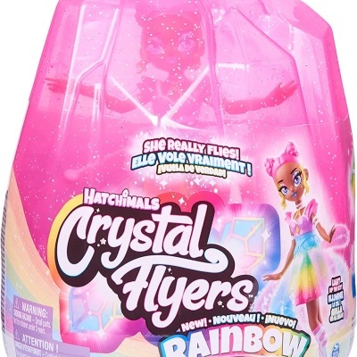 Crystal Flyer Fada Voadora Hatchimals, Concentra, fada Voadora