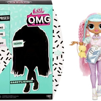 LOL Surprise OMG Candylicious  Serie 2, item autêntico LOL Surprise