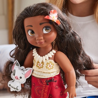 Boneca Vaiana Coleção Animators - 39cm, oficial Disney Store, receba em 7 dias
