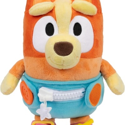 Peluche Bluey/Bingo Bebé para vestir e brincar, item autêntico 25cm