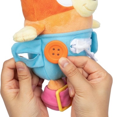 Peluche Bluey/Bingo Bebé para vestir e brincar, item autêntico 25cm