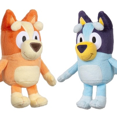 Peluche Bluey/Bingo, item autêntico 20cm