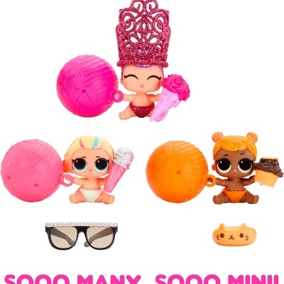 LOL Surprise Sooo Mini Lil Sister, Serie 1, com 5 surpresas, Edição Limitada,
