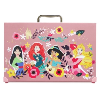 Maleta/Estojo de Pintura 98 Peças Princesas Disney, Item oficial Disney