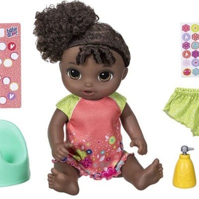 Boneca Baby Alive Ensina a fazer Xixi - Hasbro, hora do Xixi Baby Alive
