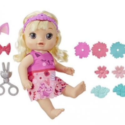 Baby Alive Daniela, penteados mágicos, Hasbro, eletrónica