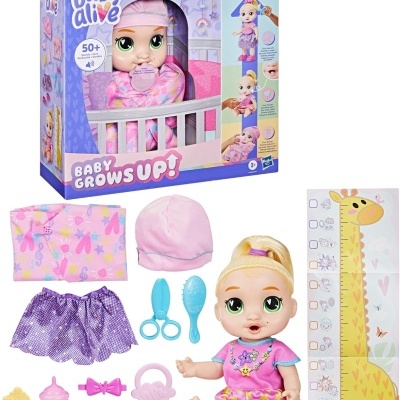 Nova Baby Alive Grows Lala GooGoo, Baby Alive Crescimento, cresce e fala de verdade, receba em 3 dias uteis