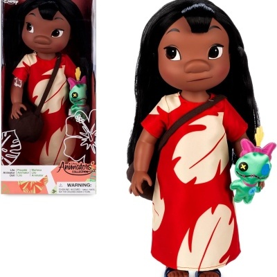 Lilo e Stitch Boneca Lilo Coleção Animators - 39cm, oficial Disney Store