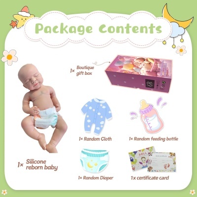 Boneca Bebé Reborn menino 47cm 100% em Silicone de Platina com acessórios, recém nascido, olhos fechados, receba em 3 dias uteis Boneca Bebé Reborn menino 47cm 100% em Silicone de Platina com acessórios, recém nascido, olhos fechados, receba em 3 dias uteis