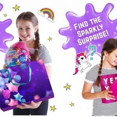 Conjunto Ovo Surpresa Fabrica de Slime