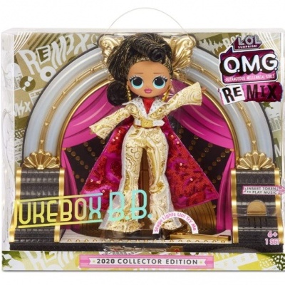 LOL Surprise OMG Remix, Jukebox BB com música, Boneca LOL Juke Box