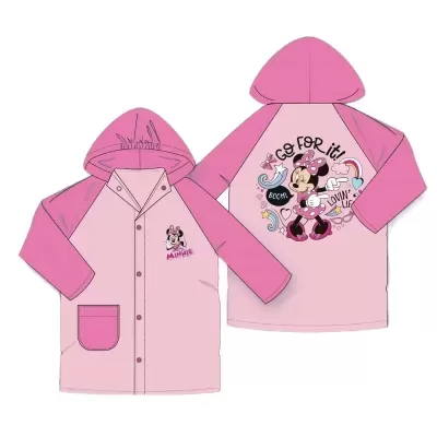 Capa de Chuva Minnie Rosa, 100% em PVC impermeável, envio imediato, receba em 2 dias