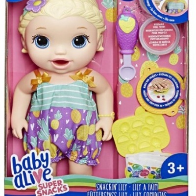 Baby Alive Lanchinhos Divertidos, Come e faz cocó
