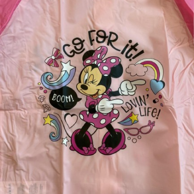 Capa de Chuva Minnie Rosa, 100% em PVC impermeável, envio imediato, receba em 2 dias