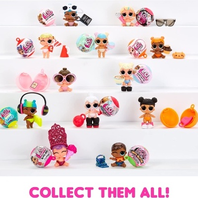 LOL Surprise Sooo Mini Lil Sister, Serie 1, com 5 surpresas, Edição Limitada,