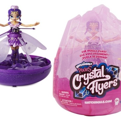Crystal Flyer Fada Voadora Hatchimals, Concentra, fada Voadora
