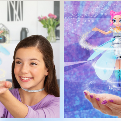 Crystal Flyer Fada Voadora Hatchimals, Concentra, fada Voadora