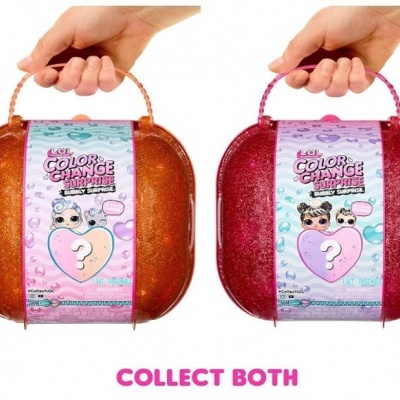 Maleta LOL Surprise Color Change Bubbly Surprise - com bonecas e animais de estimação