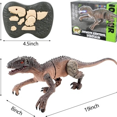 Figura de brincar, Dinossauro T-Rex Telecomandado 48cm, com som e luzes