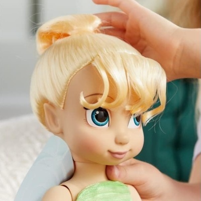 Boneca Sininho Coleção Animators - 39cm, Boneca Tinker Bell oficial Disney Store,  receba em 7 dias